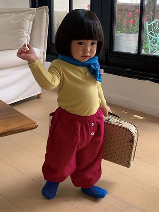 Color Paper Banding Pants Color Paper Banding Pants