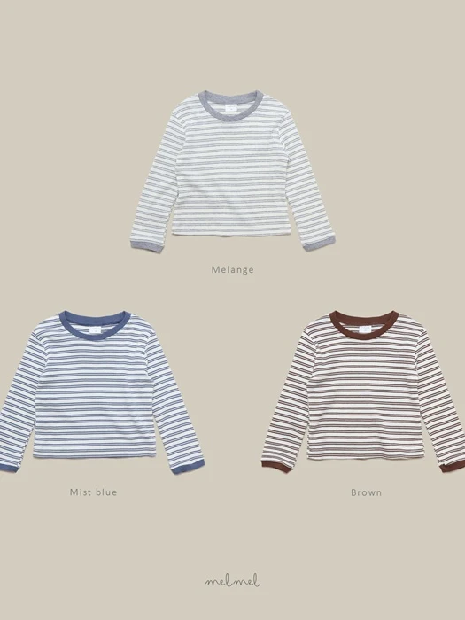 Colored Stripe Tee Colored Stripe Tee