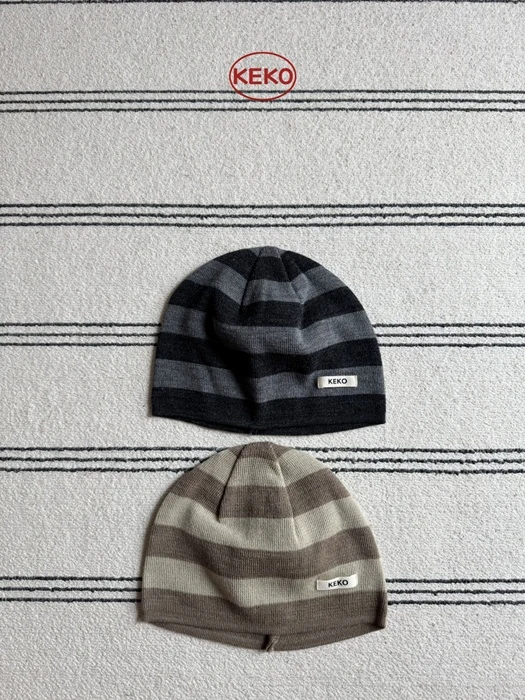 Band Stripe Beanie