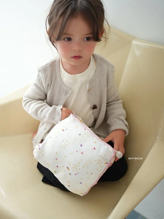 Bear Eyelet Cardigan Bear Eyelet Cardigan