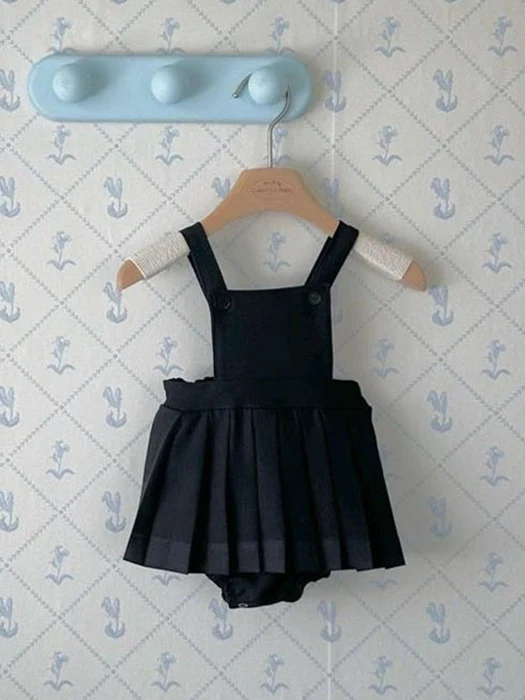 Loui Pleats Suspender Bodysuit