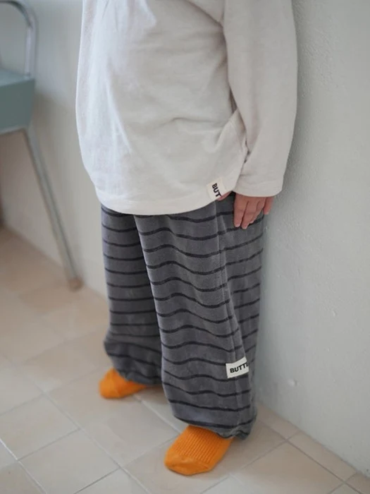 Veloure Stripe Pants