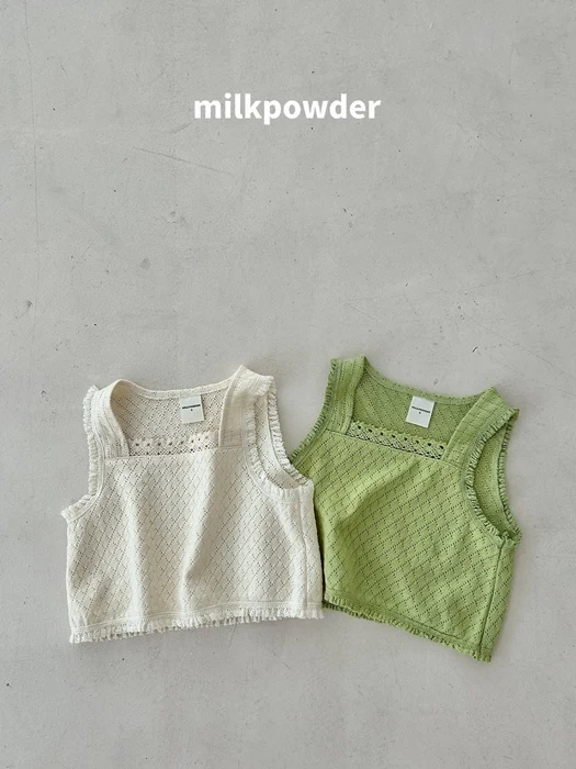 Green Lace Vest Green Lace Vest