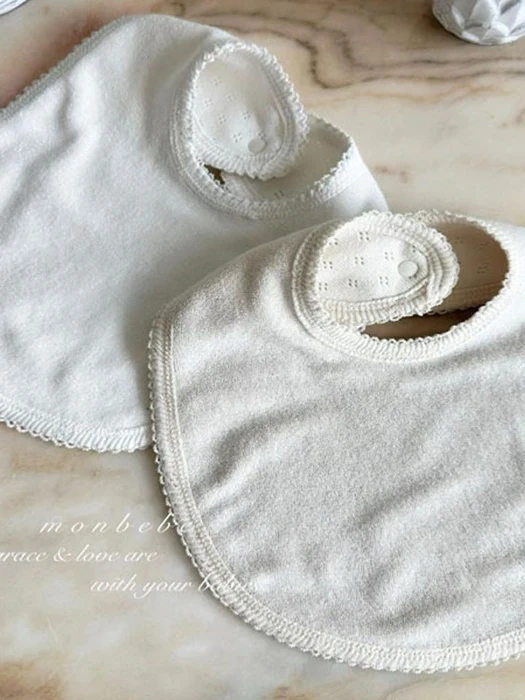 Jacquard Cotton Bib