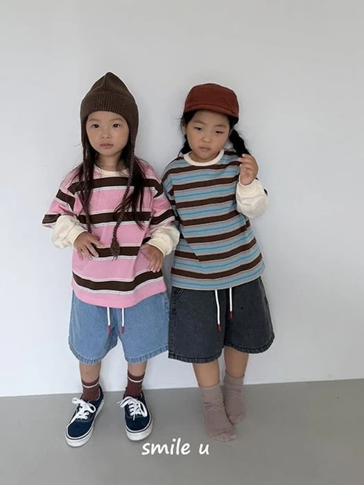 Crayon Stripe Tee