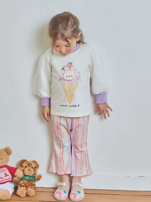 Ribbon Bootscut Pants Ribbon Bootscut Pants