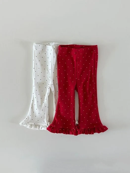 Frill Dot Leggings Frill Dot Leggings