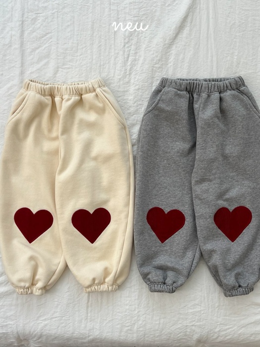 Heart Patch Jogger Pants Heart Patch Jogger Pants