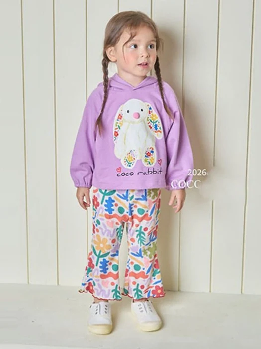 Heart Flower Bootscut Pants