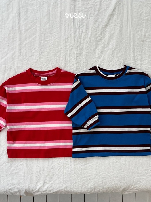 Multi Stripe Tee