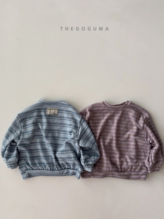 Knit Stripe Sweatshirts