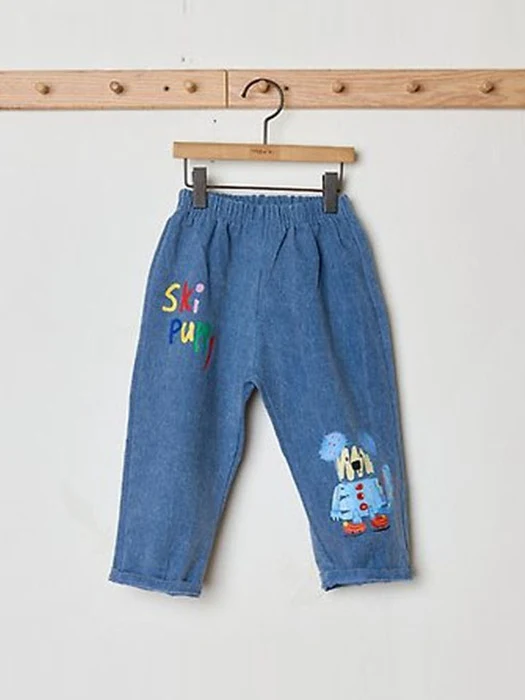 Dog Denim Pants