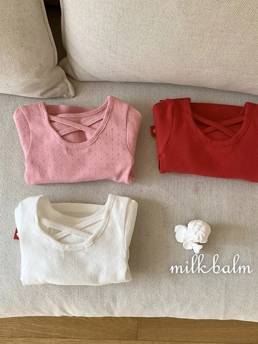 Eyelet X tee Eyelet X tee