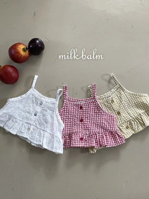 Candy Check Bustier