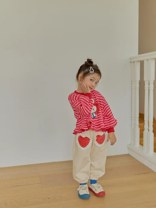 Dot Heart Baggy Pants Dot Heart Baggy Pants