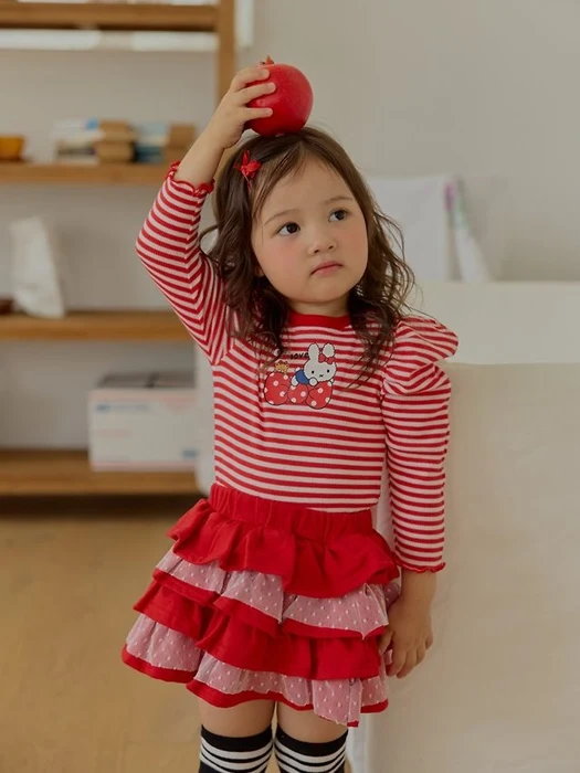 Dot Ribbon Puff Tee Dot Ribbon Puff Tee