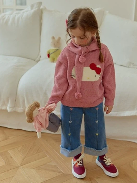 Heart Heart Denim Pants Heart Heart Denim Pants