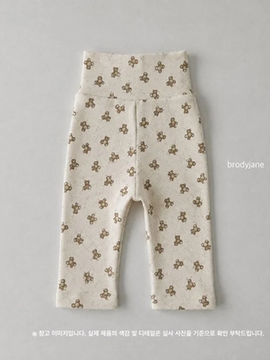 Jacquard Bear Long-Sleeve High-Waisted Leggings Jacquard Bear Long-Sleeve High-Waisted Leggings