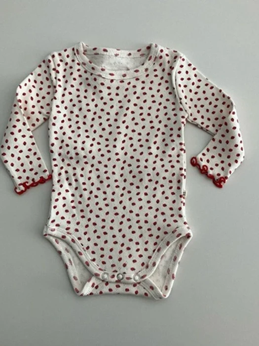 Jacquard Berry Romper Jacquard Berry Romper