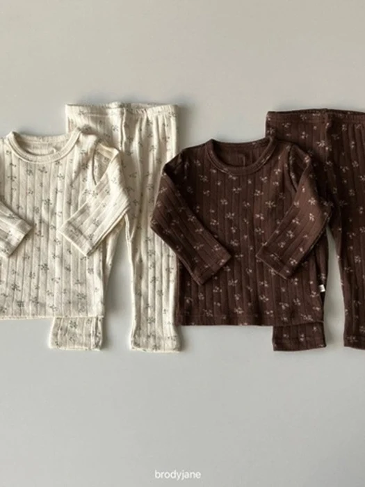 Blossom Long-Sleeve Set-up Loungewear
