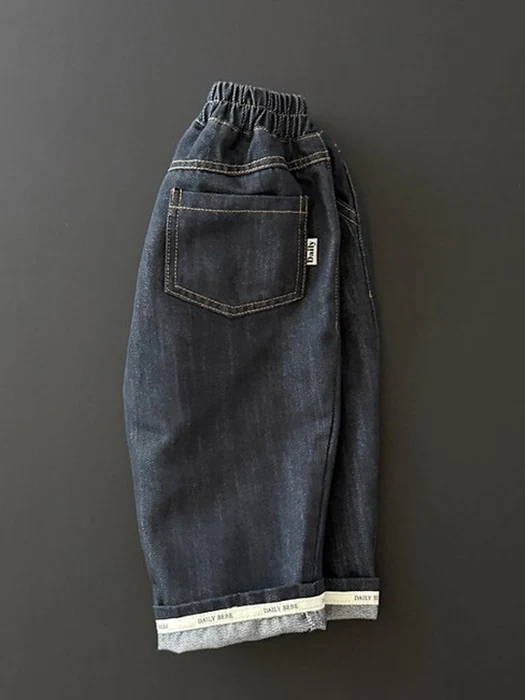 Roll-Up Raw Denim Pants Roll-Up Raw Denim Pants