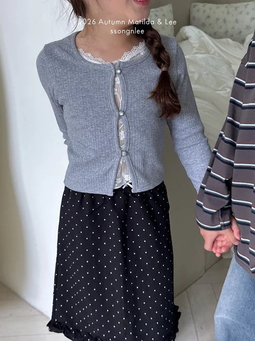 Lace Cardigan Tee