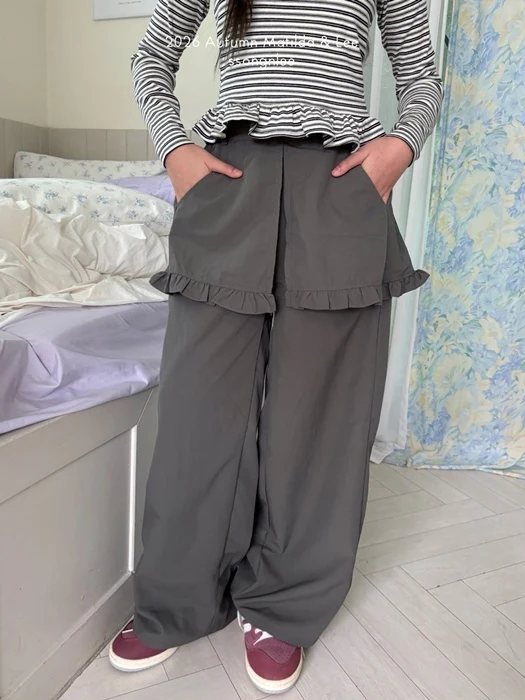 Ruffle Skirt Pants Ruffle Skirt Pants