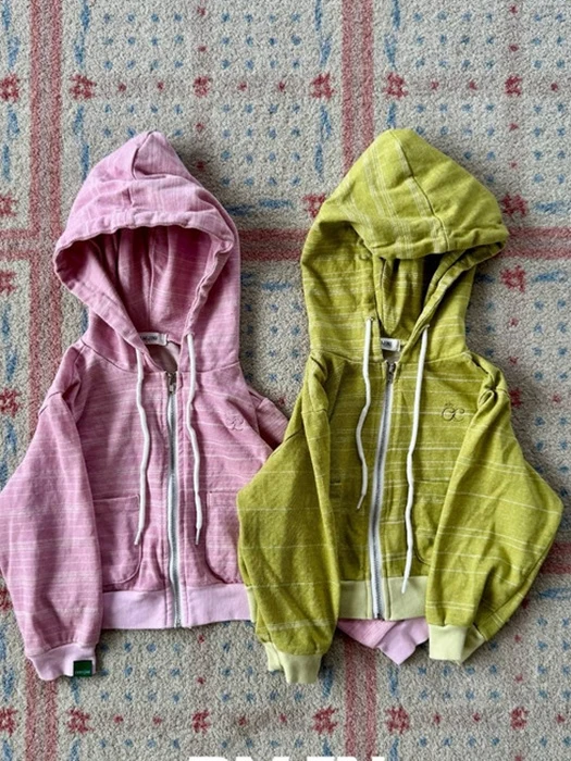 Brush Hooded Zip-Up Brush Hooded Zip-Up