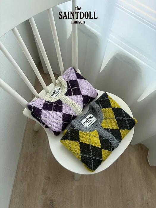 Argyle Cardigan Argyle Cardigan