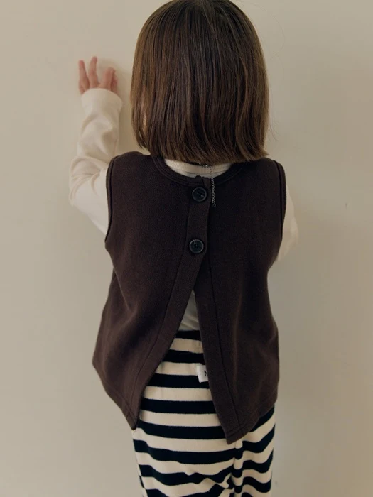 Button 2-Sided Vest