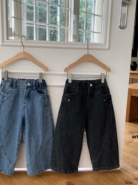 Logos Cut Denim Logos Cut Denim