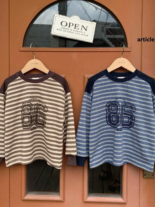 86 Box Stripe Tee 86 Box Stripe Tee