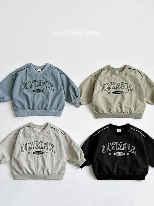 Crinkle Olympia Sweatshirt Crinkle Olympia Sweatshirt