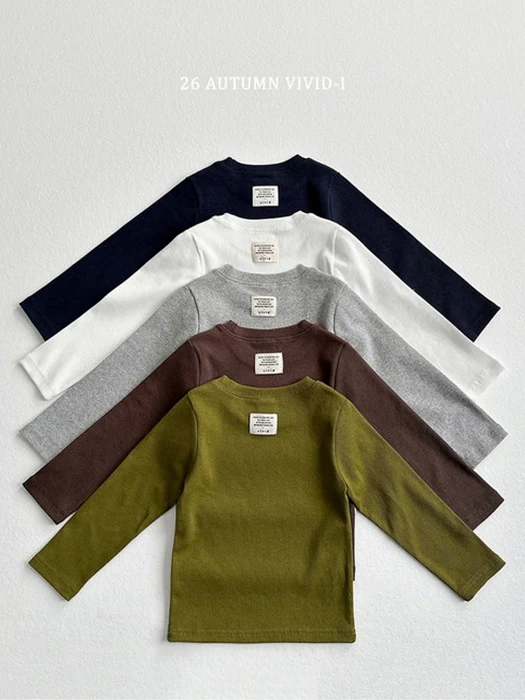 Label Ribbed Tee Label Ribbed Tee