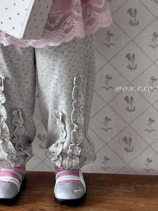 Frill Jogger Pants Frill Jogger Pants