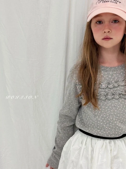 Eyelet Frill Tee