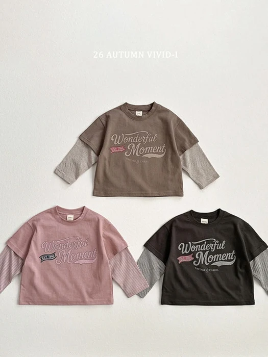 Wonderful Double-layered Tee Wonderful Double-layered Tee