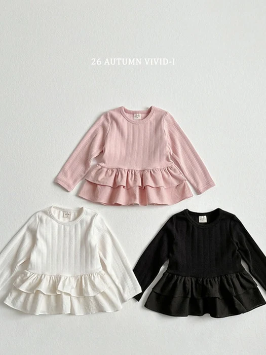 Eyelet Frill Tee Eyelet Frill Tee