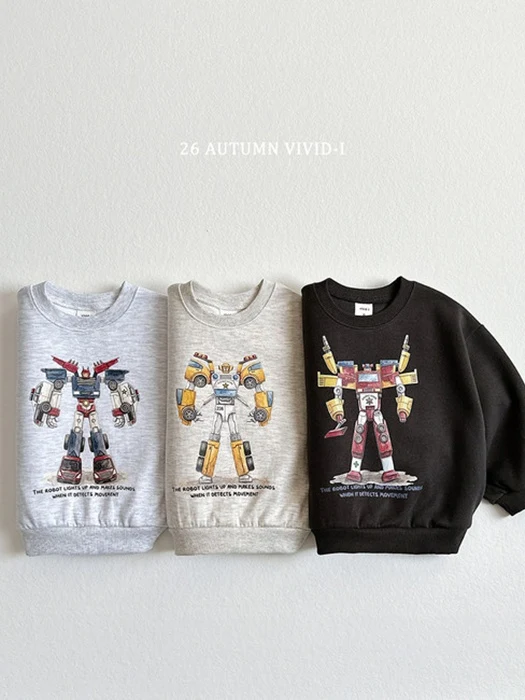 Vintage Robot Sweatshirt Vintage Robot Sweatshirt