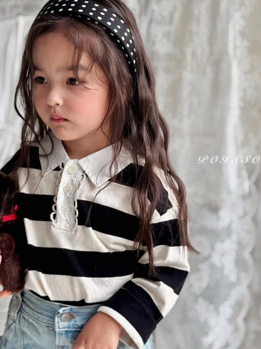 Stripe Collar Tee