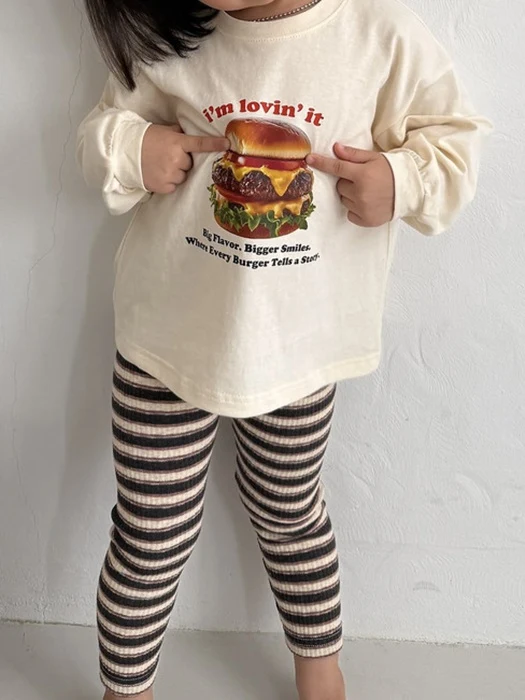 Hamburger Long Sleeve Tee
