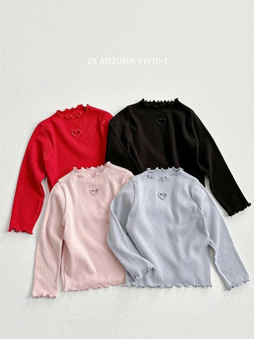 Heart Eyelet Tee Heart Eyelet Tee