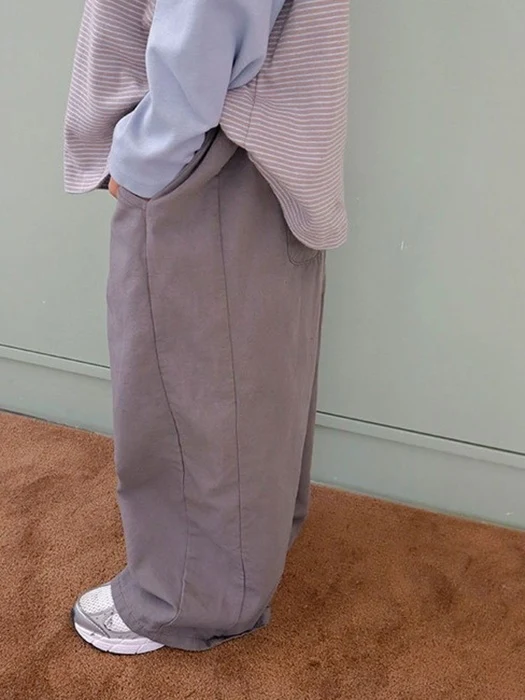 Plum Loose Pants
