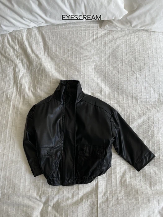 Leather Bomber Jacket Leather Bomber Jacket