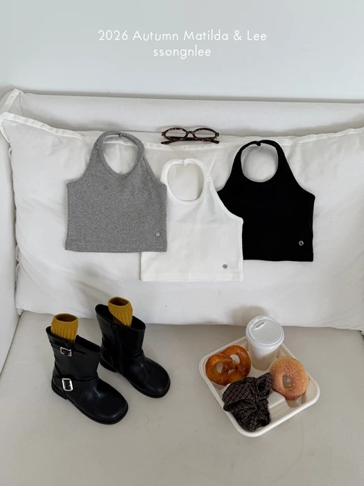 Basic Halter Tee Basic Halter Tee
