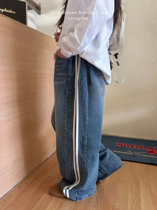 Track Denim Pants Track Denim Pants