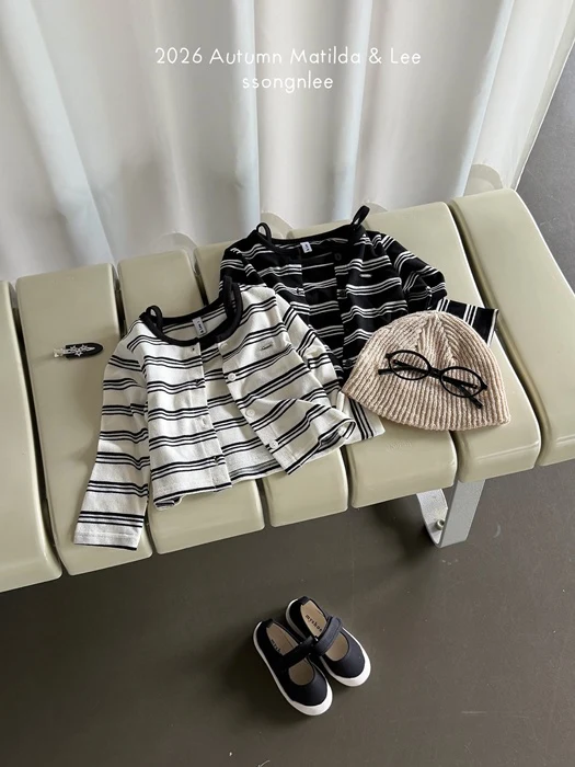 Move Stripe Cardigan Set Move Stripe Cardigan Set