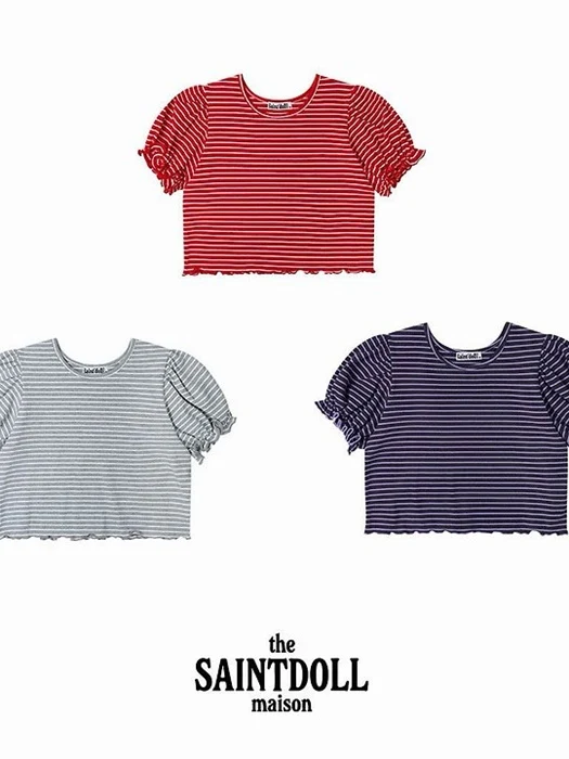 Stripe Frill Tee Stripe Frill Tee