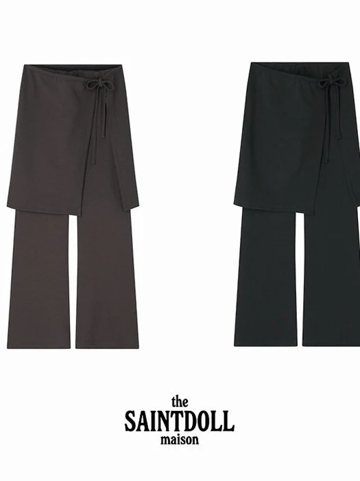 Wrap Boots Cut Pants Wrap Boots Cut Pants