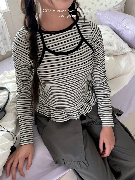 Day Stripe Halterneck Tee Day Stripe Halterneck Tee